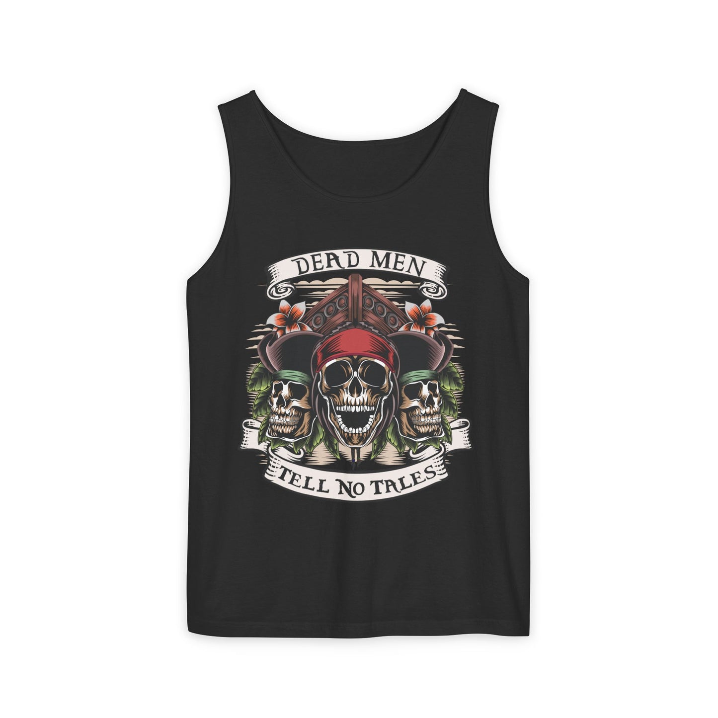 Dead Men Tell No Tale Pirates of the Caribbean Tank Top, WDW Inspired Tank Top