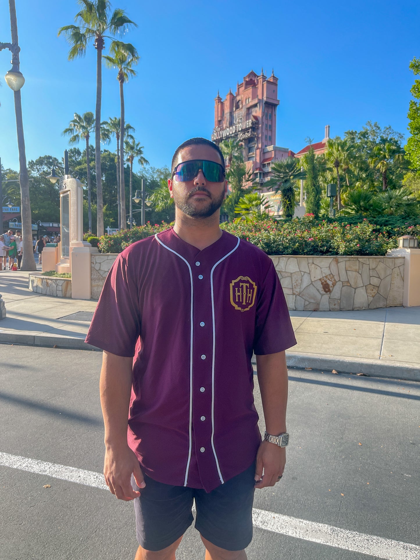 Tower Of Terror Unisex Game Day Classic Baseball Jersey Shirt - The Bold Designer