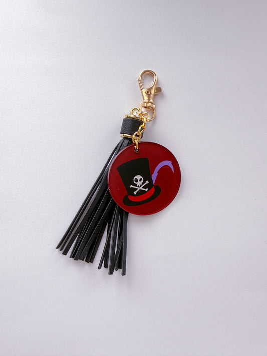 Voodoo Dr. Facilier Princess and the Frog-Inspired Hand-Painted Acrylic Keychain