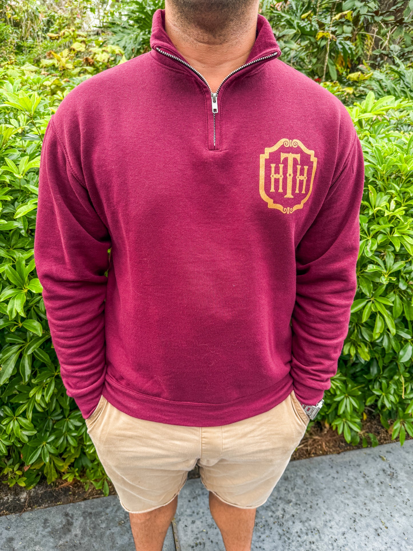 Tower of Terror Quarter Zip Sweatshirt - The Bold Designer