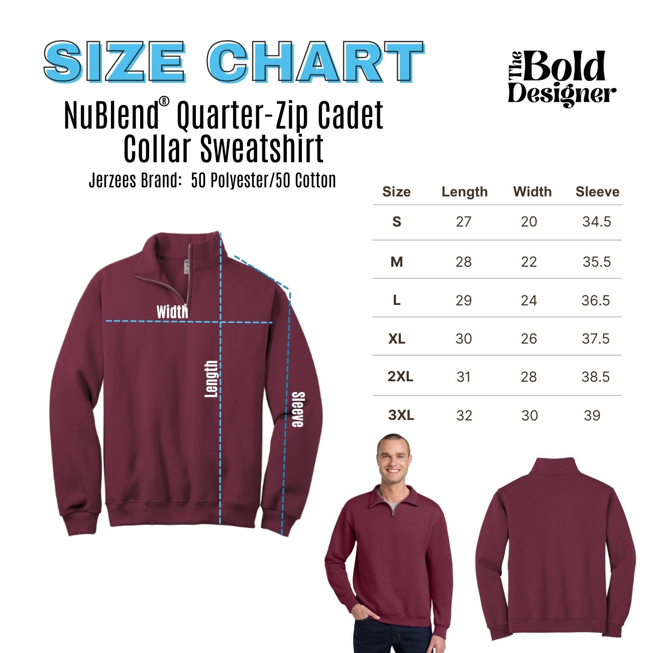 Tower of Terror Quarter Zip Sweatshirt - The Bold Designer