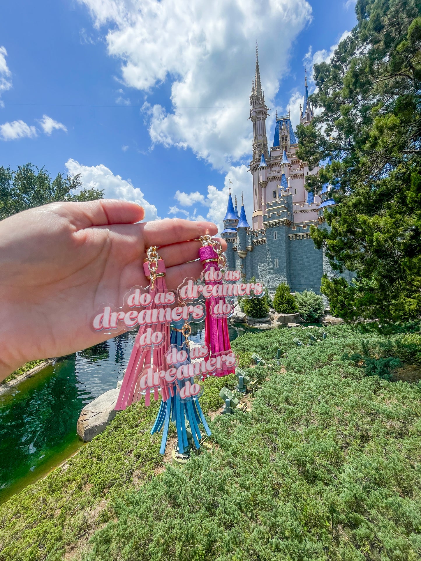 Do As Dreamers Do Acrylic Keychain
