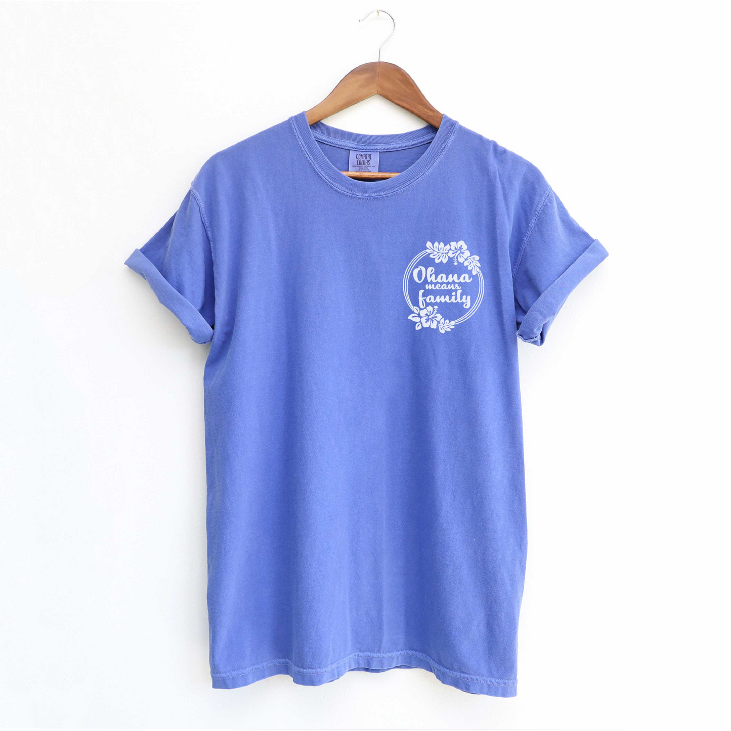 Ohana Means Family Youth Comfort Colors Shirt – Disney Stitch Inspired
