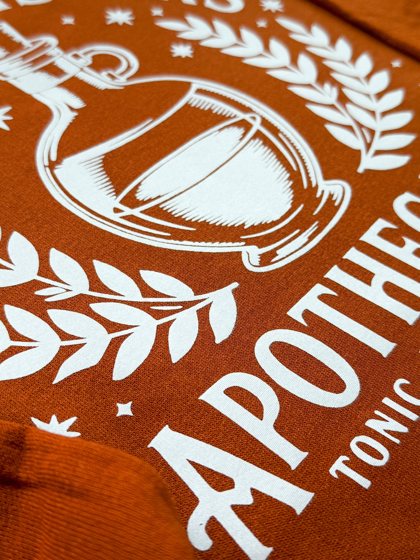 Owens Sisters Apothecary Terracota Sweatshirt – Practical Magic Inspired Halloween Sweater