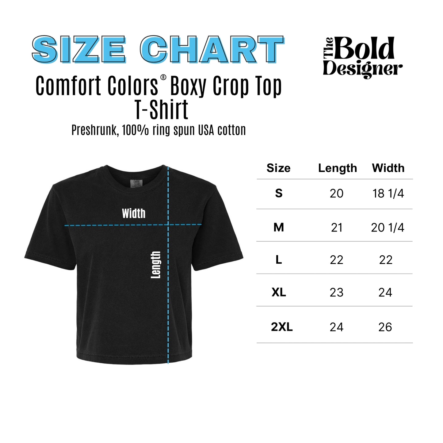 Owens Sisters Apothecary Practical Magic Inspired Comfort Color Boxy Shirt