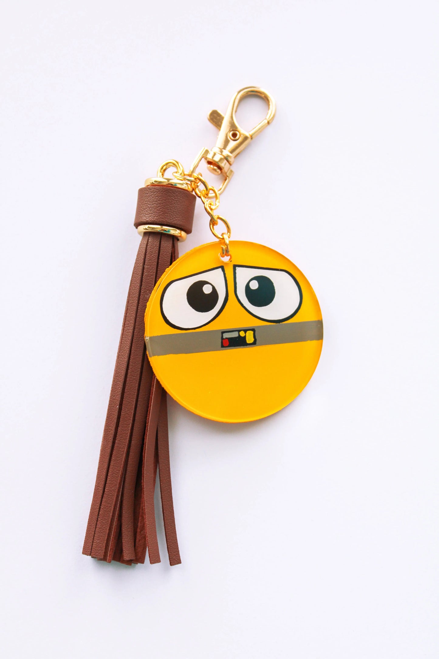 Wall-E Acrylic Hand Painted Back Keychain, Disney Bag Charm