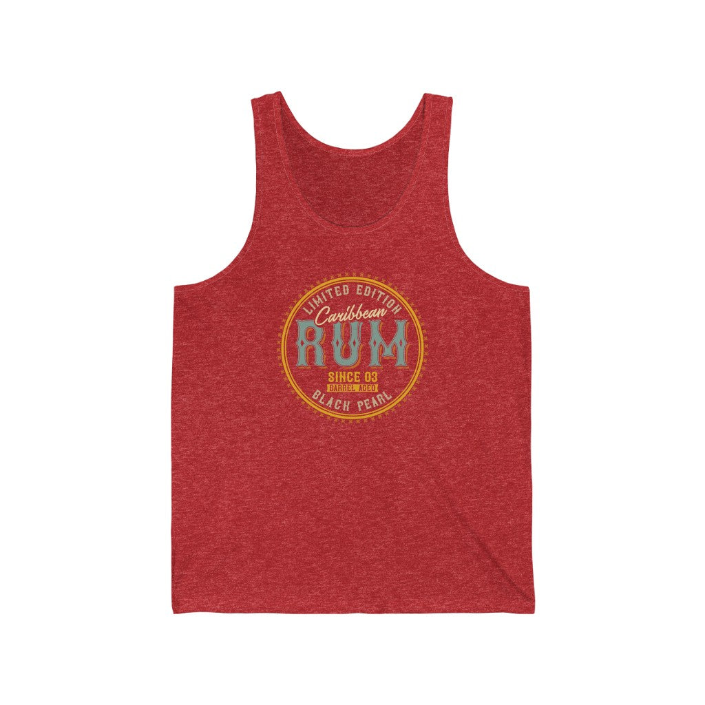 Pirates Caribbean Rum Black Pearl Edition Unisex Jersey Tank - The Bold Designer