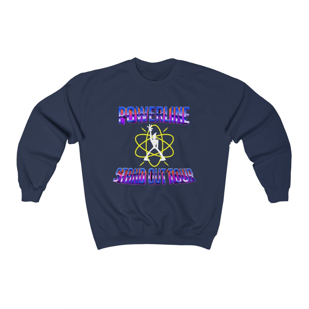 Powerline Stand Out Concer Tour Goofy Movie Heavy Blend Crewneck Sweatshirt