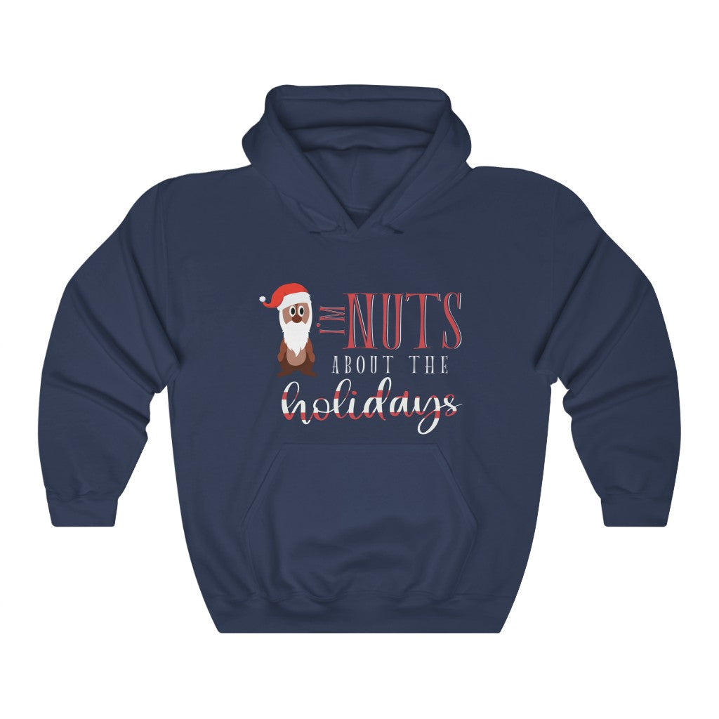 I'm Nuts About The Holidays Chip and Dale Christmas Hooded Sweatshirt
