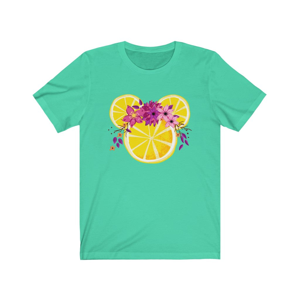 Violet Lemonade Mickey Short Sleeve Shirt