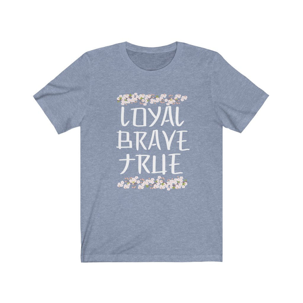 Mulan, Loyal Brave True Flowers Shirt