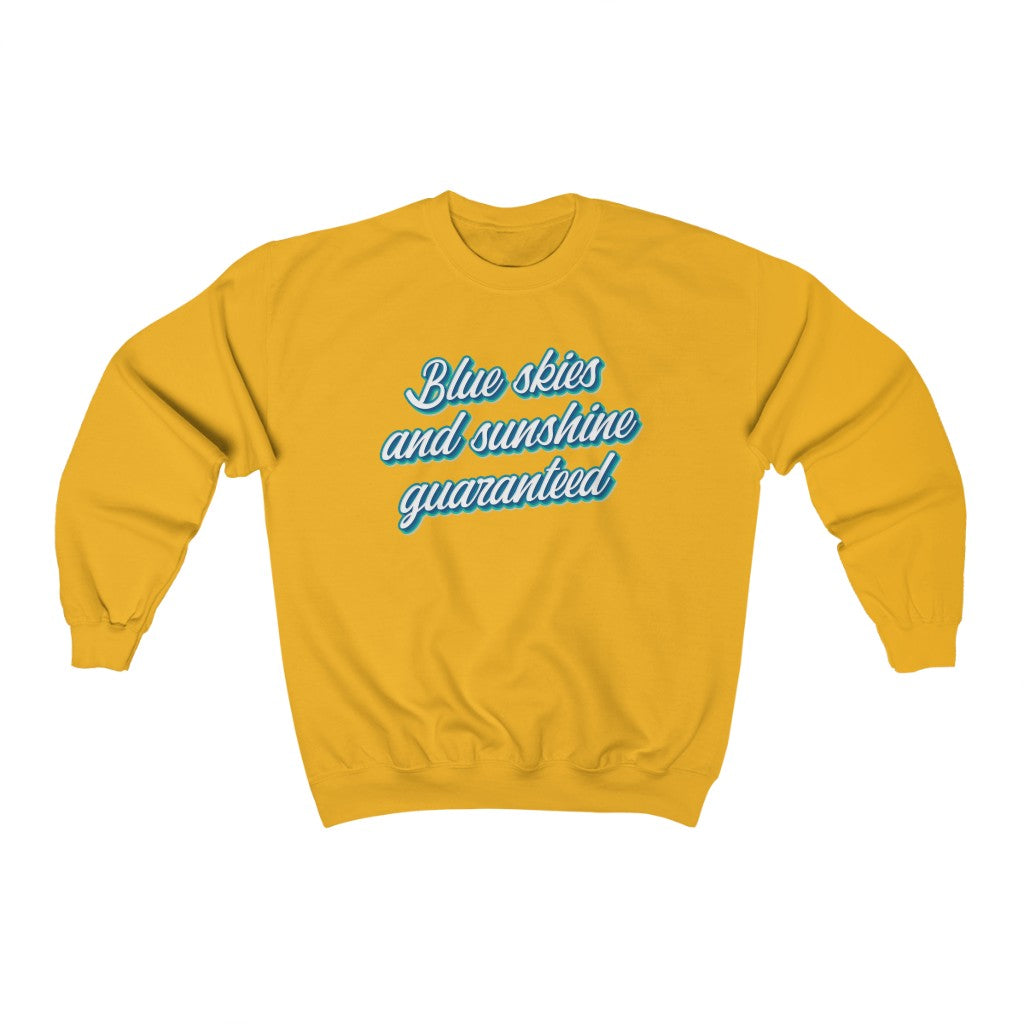 Blue skies and sunshine guaranteed Princess and the Frog Unisex Heavy Blend™ Crewneck Sweatshirt