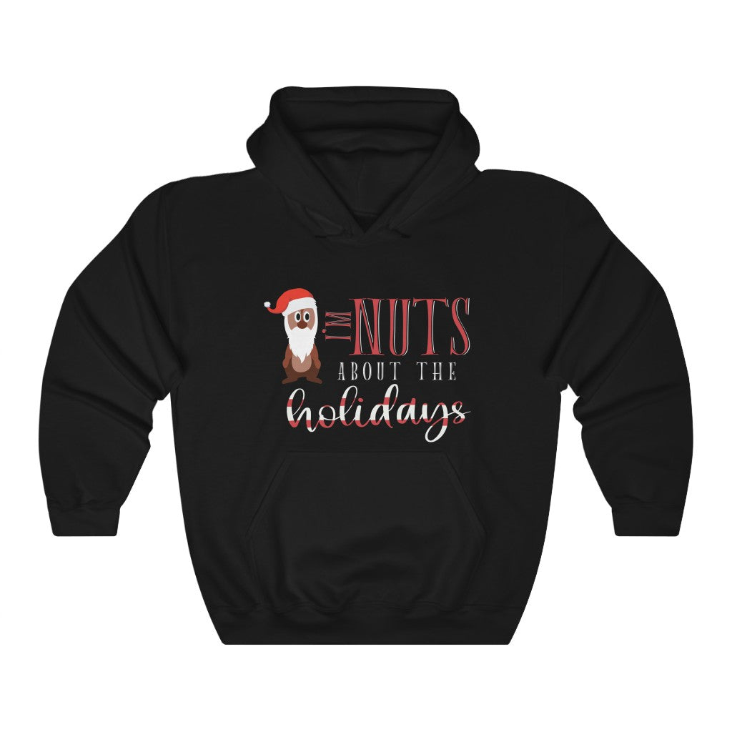 I'm Nuts About The Holidays Chip and Dale Christmas Hooded Sweatshirt