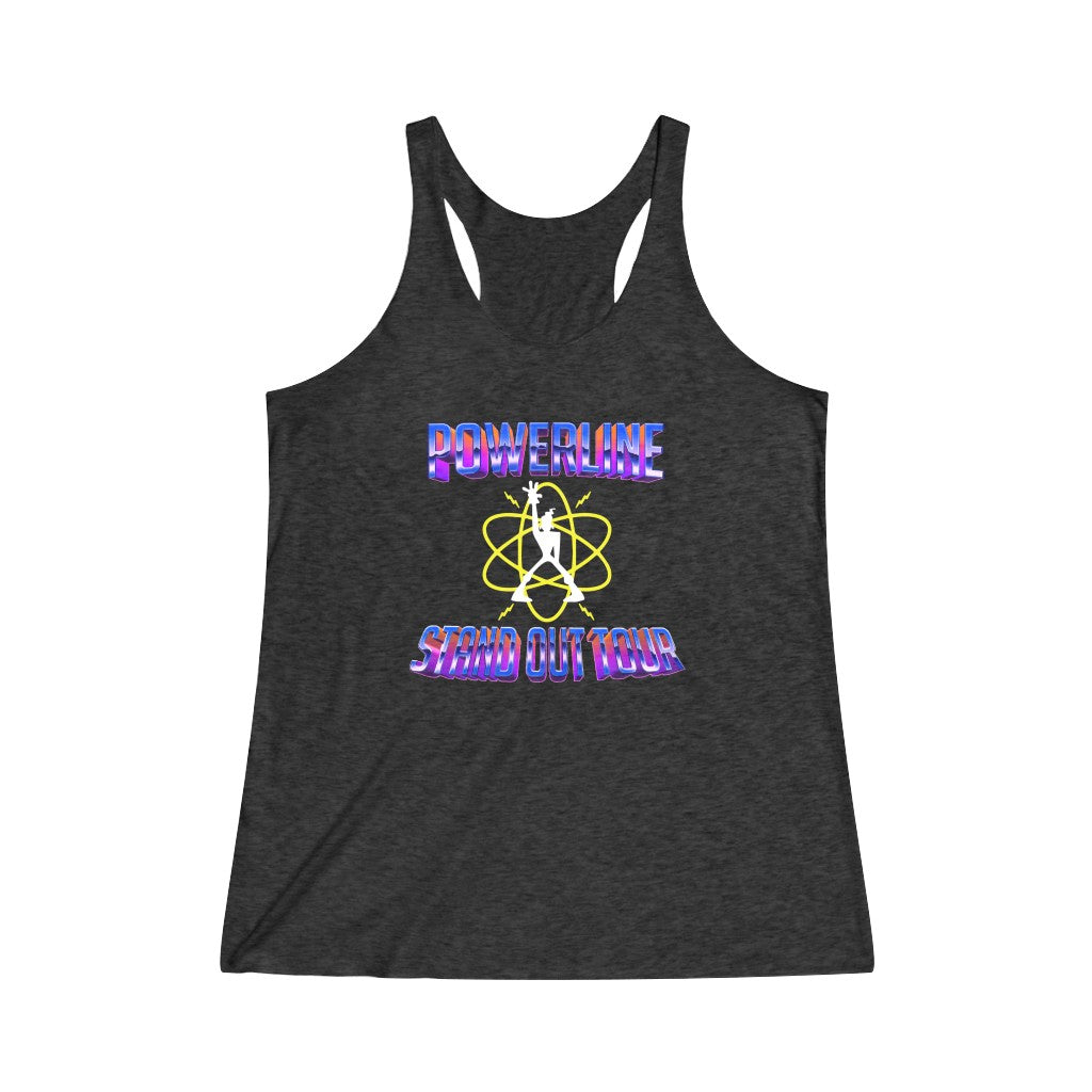 Powerline Tri-Blend Racerback Tank