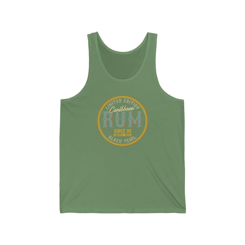 Pirates Caribbean Rum Black Pearl Edition Unisex Jersey Tank