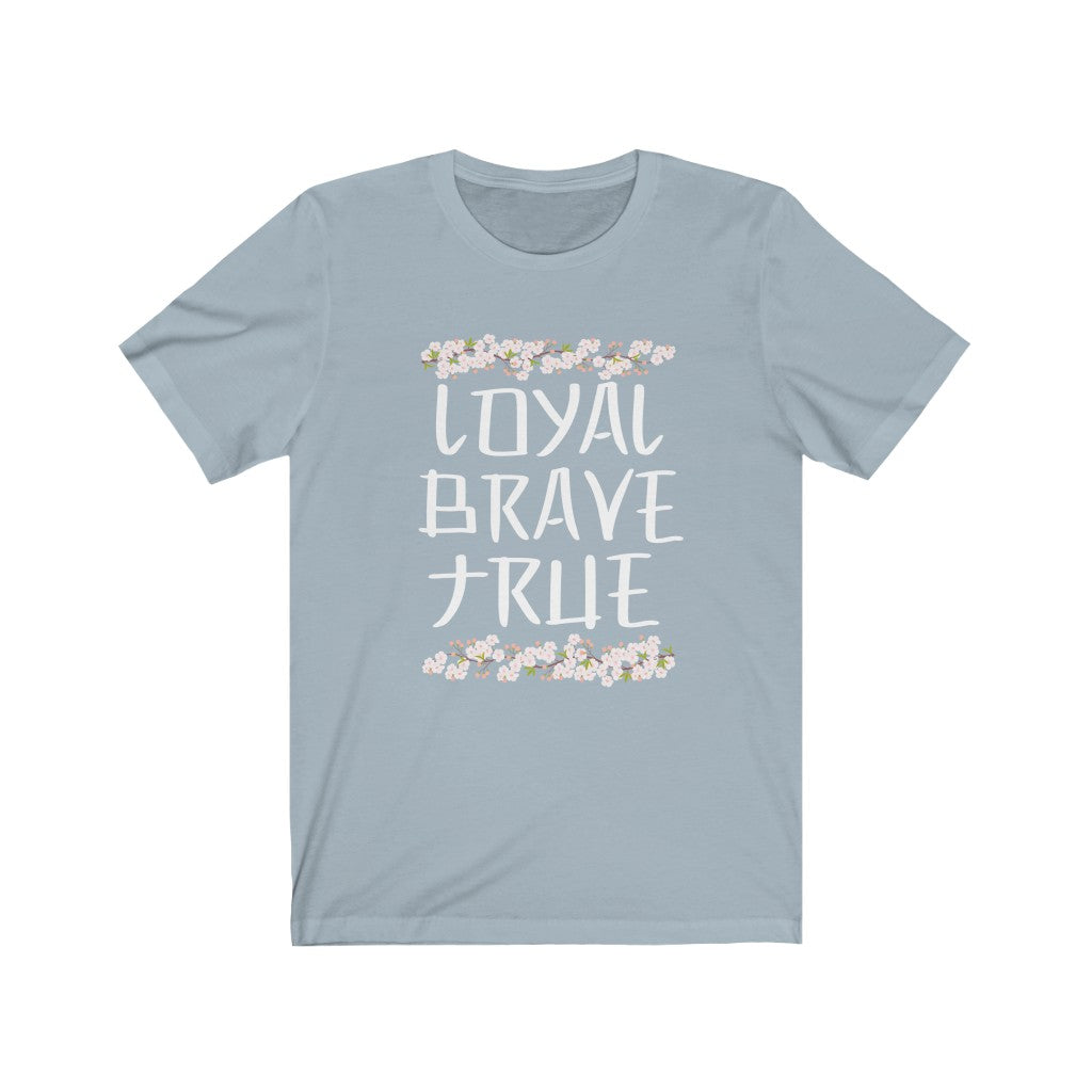 Mulan, Loyal Brave True Flowers Shirt - The Bold Designer
