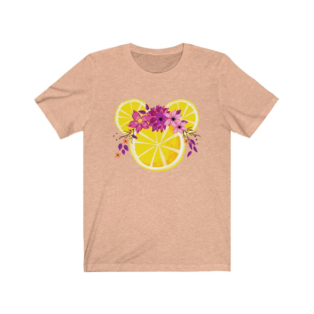 Violet Lemonade Mickey Short Sleeve Shirt