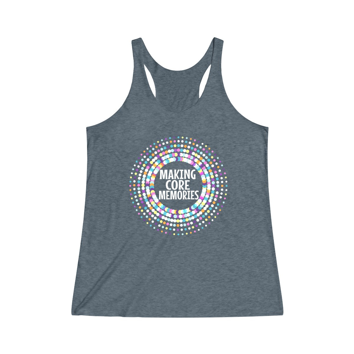 Making Core Memories Tri-Blend Racerback Tank