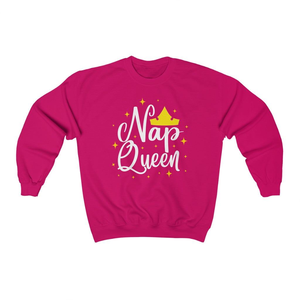 Nap Queen Aurora Princess Crewneck Sweatshirt - The Bold Designer