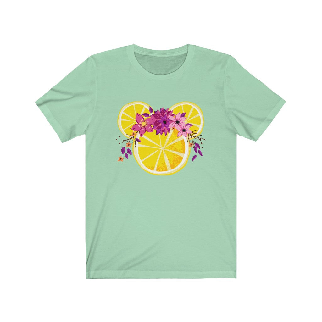 Violet Lemonade Mickey Short Sleeve Shirt