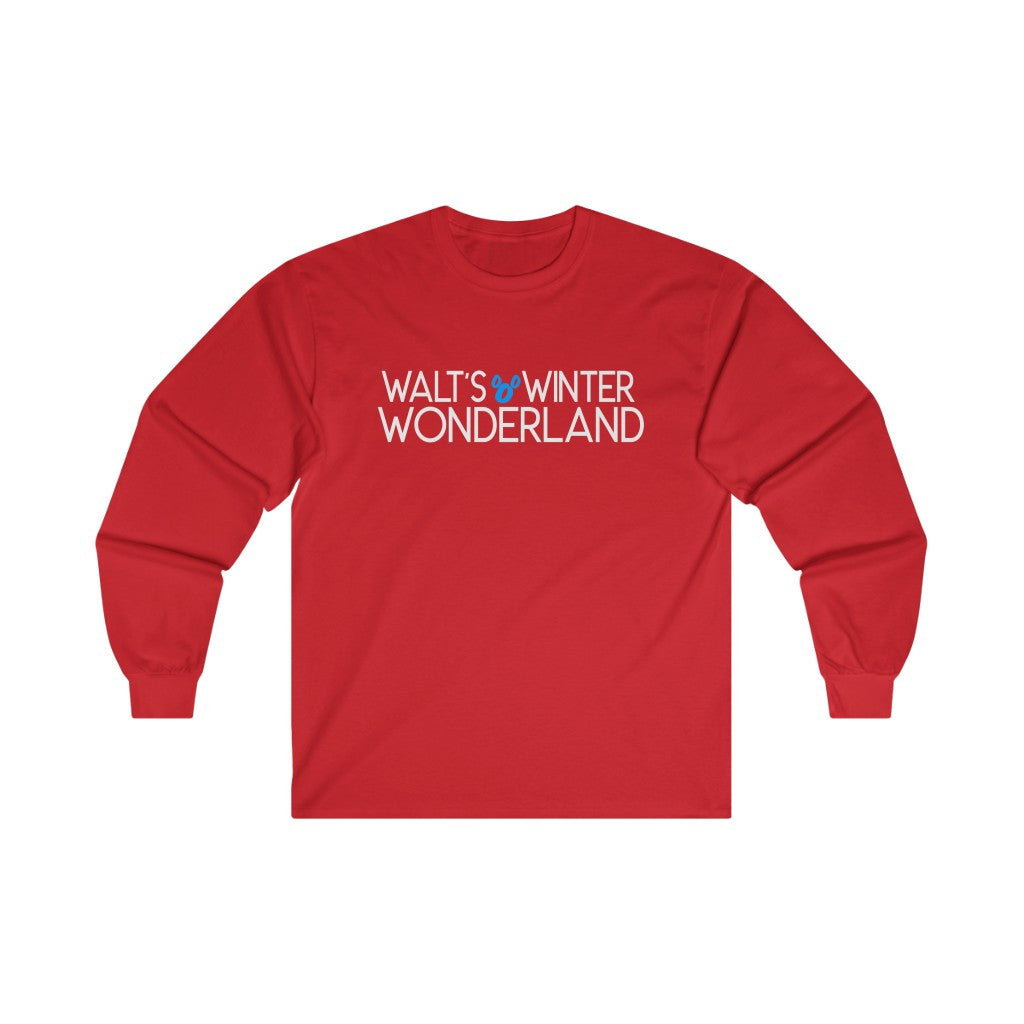 Walt's Winter Wonderland Christmas Long Sleeve Tee