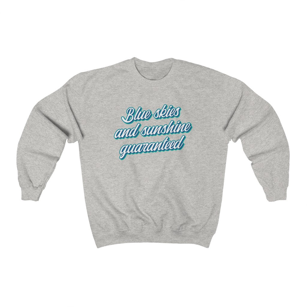 Blue skies and sunshine guaranteed Princess and the Frog Unisex Heavy Blend™ Crewneck Sweatshirt