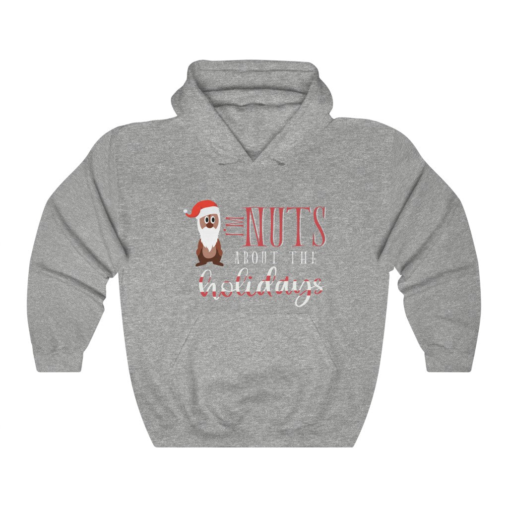 I'm Nuts About The Holidays Chip and Dale Christmas Hooded Sweatshirt