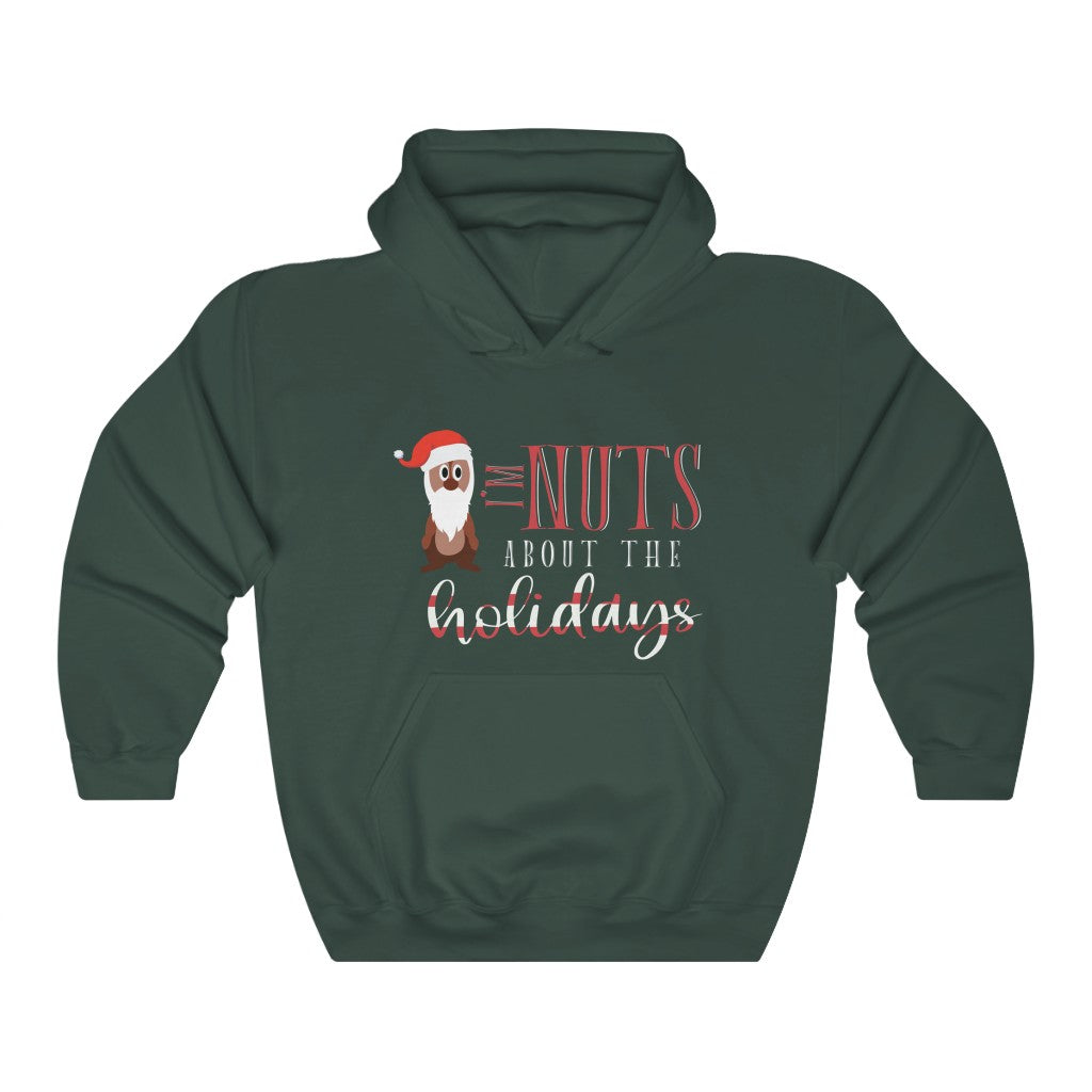 I'm Nuts About The Holidays Chip and Dale Christmas Hooded Sweatshirt