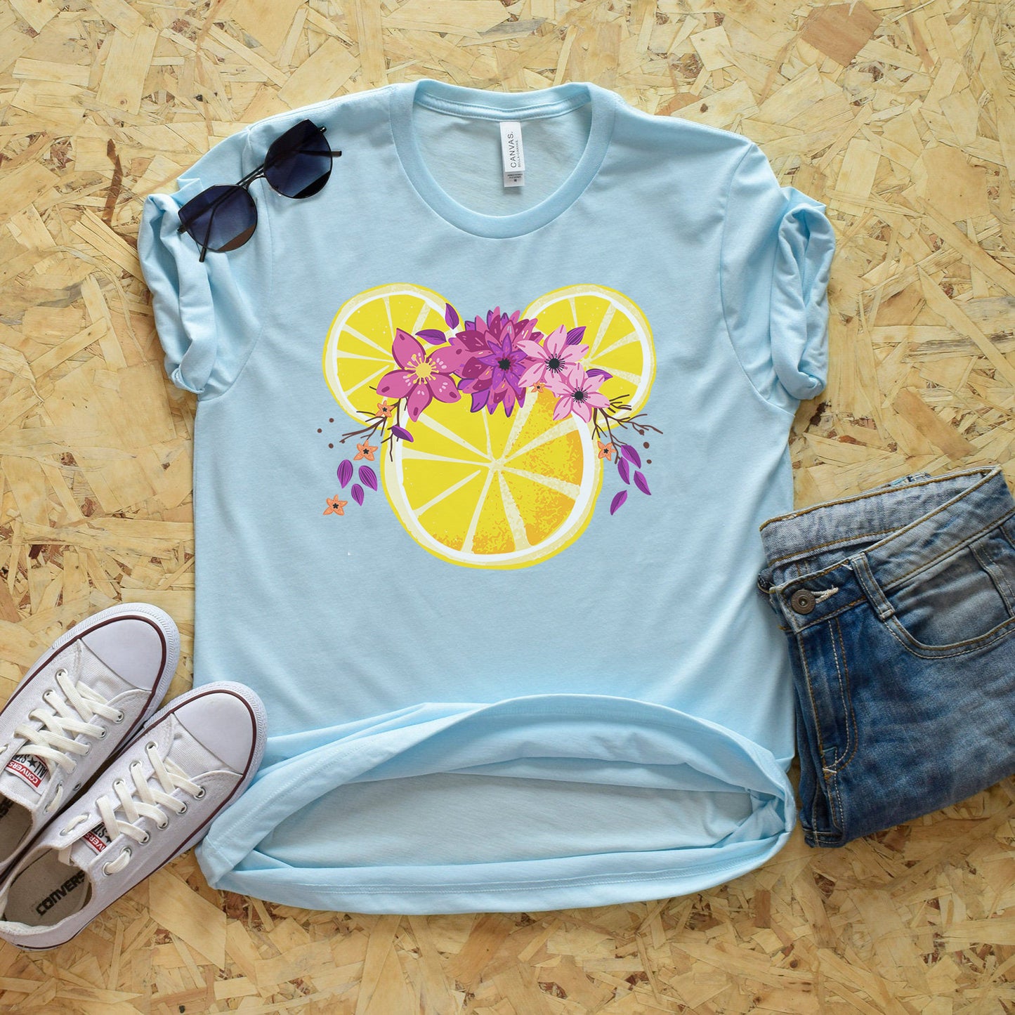 Violet Lemonade Mickey Short Sleeve Shirt - The Bold Designer