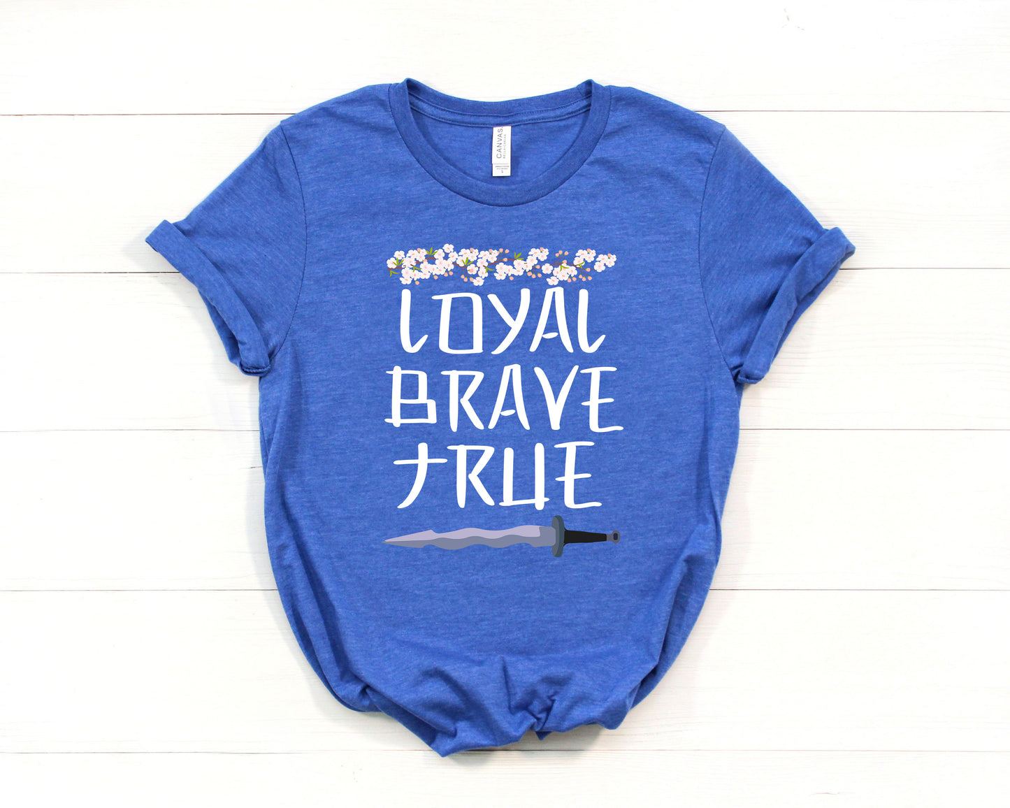 Loyal Brave True Flowers Sword Mulan Shirt - The Bold Designer