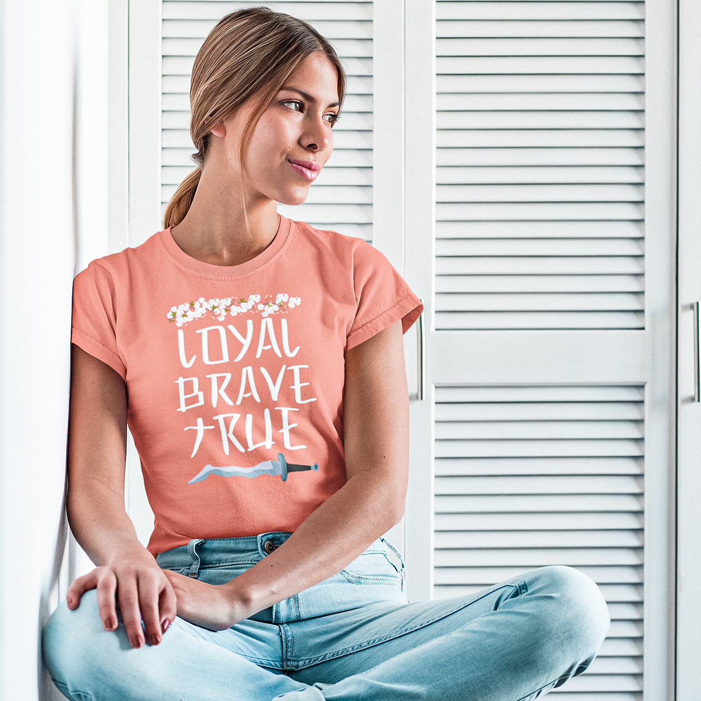 Loyal Brave True Flowers Sword Mulan Movie Shirt
