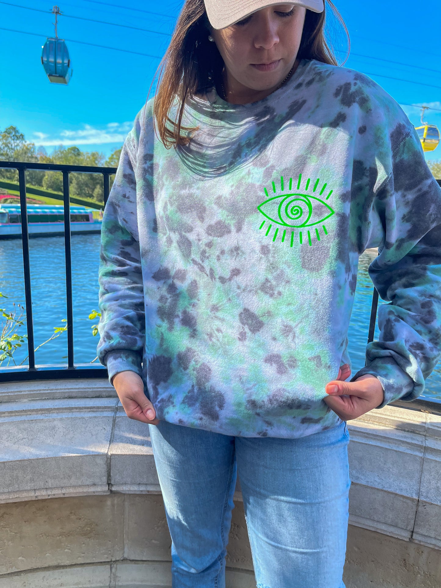 We Don’t Talk About Bruno Tie Dye Heavy Blend Crewneck Sweatshirt