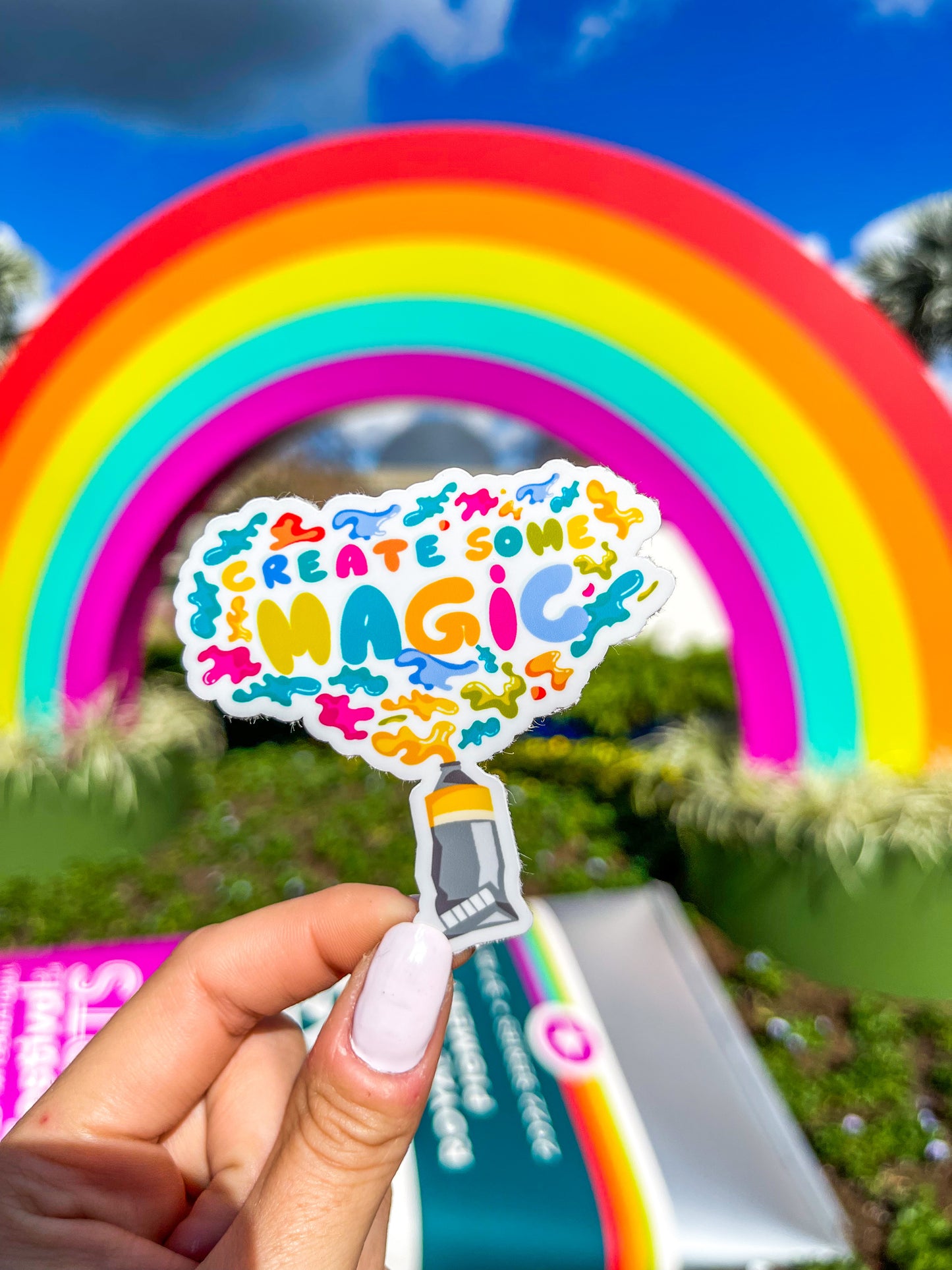 Create some magic Festival of the arts Sticker