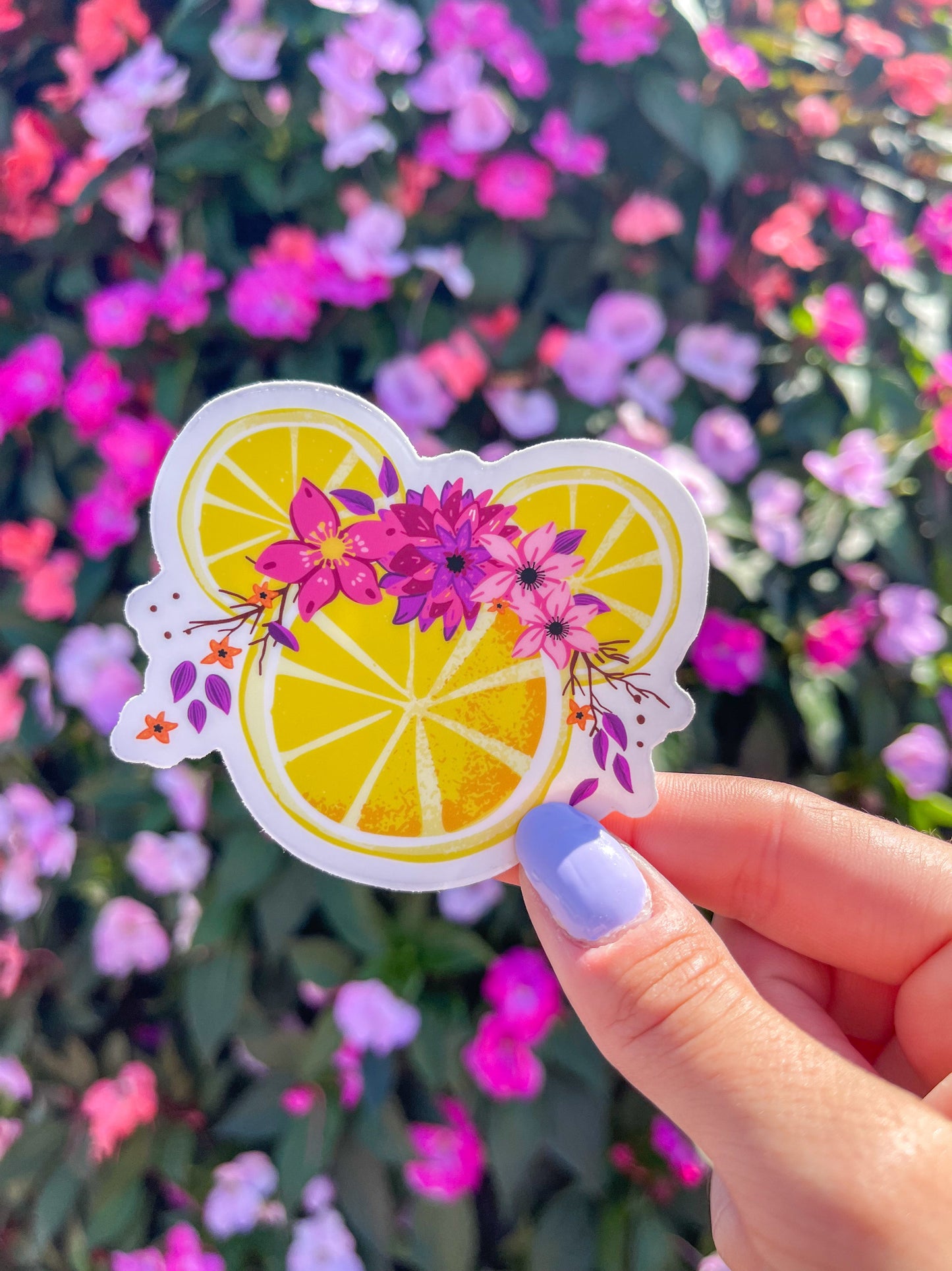 Lemonade Minnie Mouse Spring Sticker