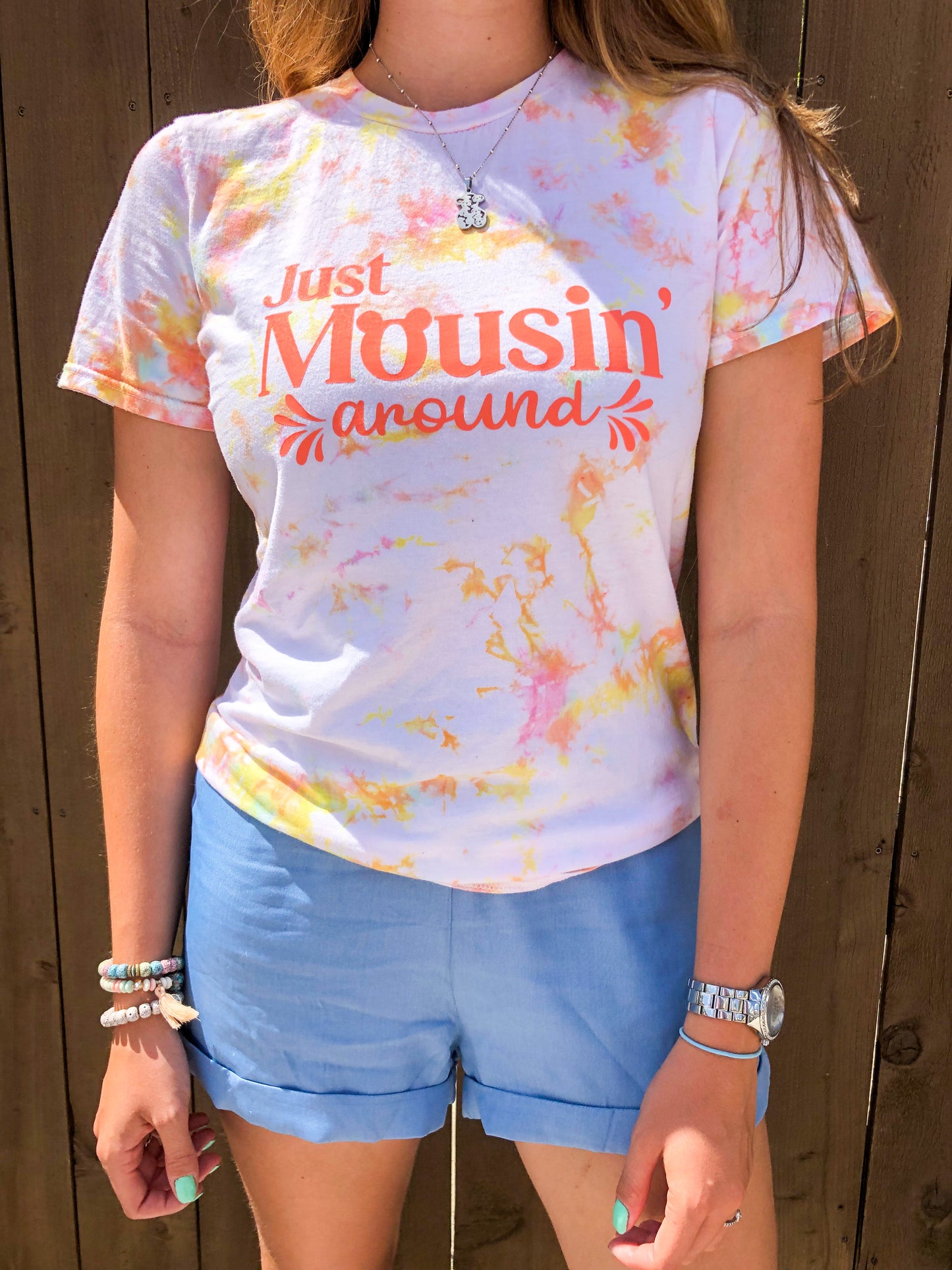 Just Mousin’ Around Tie Dye Shirt