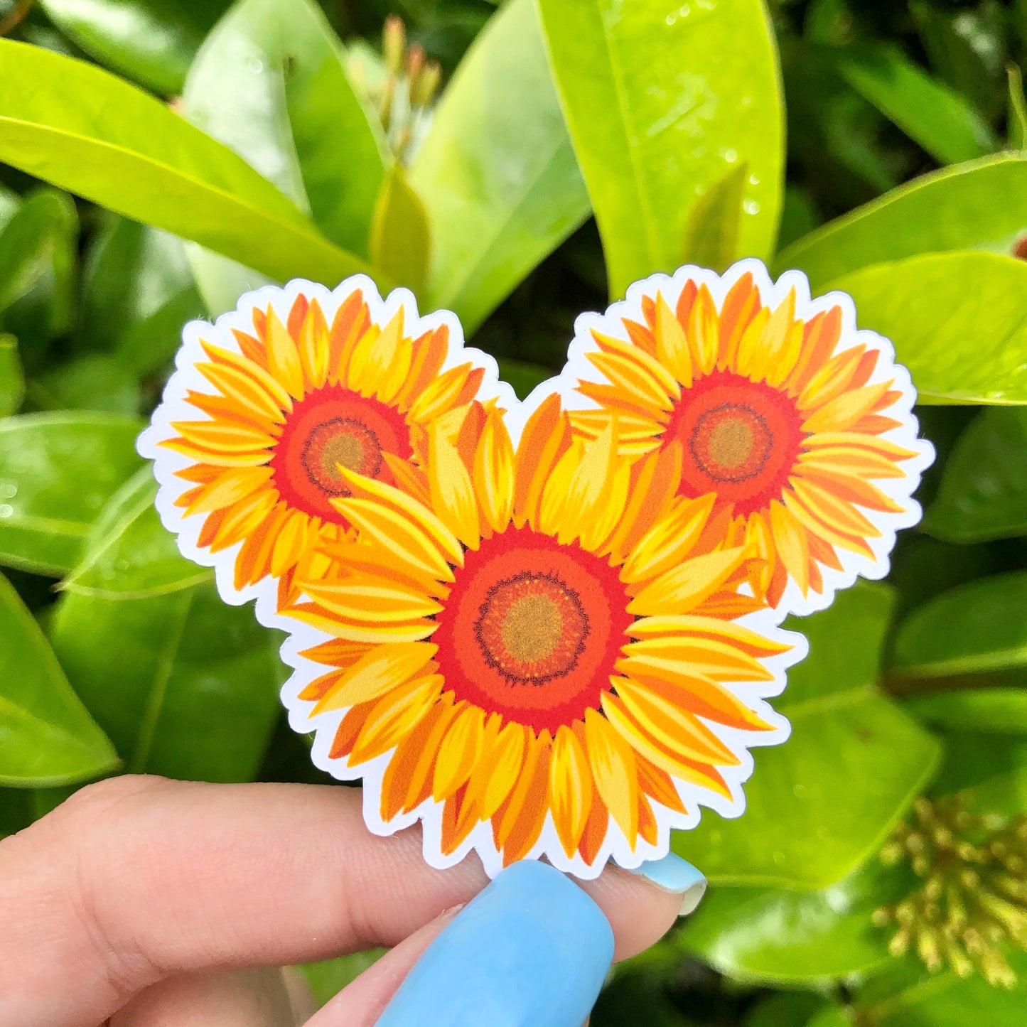 Sunflower Mickey Sticker