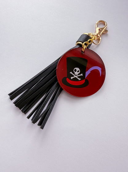 Voodoo Dr. Facilier Princess and the Frog-Inspired Hand-Painted Acrylic Keychain 