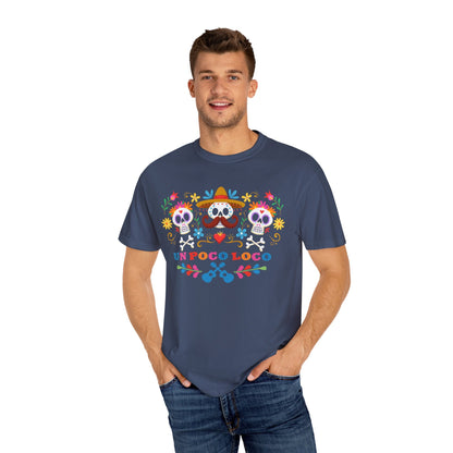 Un Poco Loco Coco Unisex Garment-Dyed T-shirt 