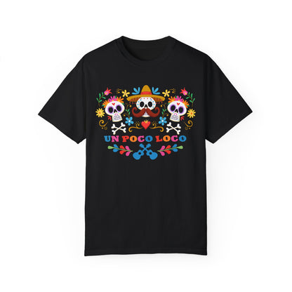 Un Poco Loco Coco Unisex Garment-Dyed T-shirt 