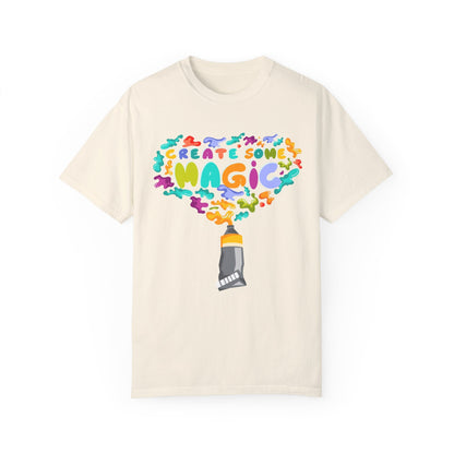 Create Some Magic Festival of the Arts Epcot Unisex Garment-Dyed T-shirt 