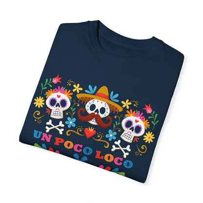 Un Poco Loco Coco Unisex Garment-Dyed T-shirt 