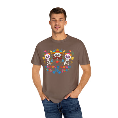 Un Poco Loco Coco Unisex Garment-Dyed T-shirt 