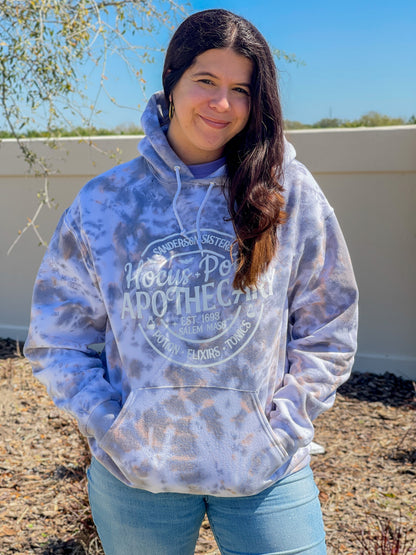 Hocus Pocus Tie Dye Sanderson Sisters Witch Hoodie 