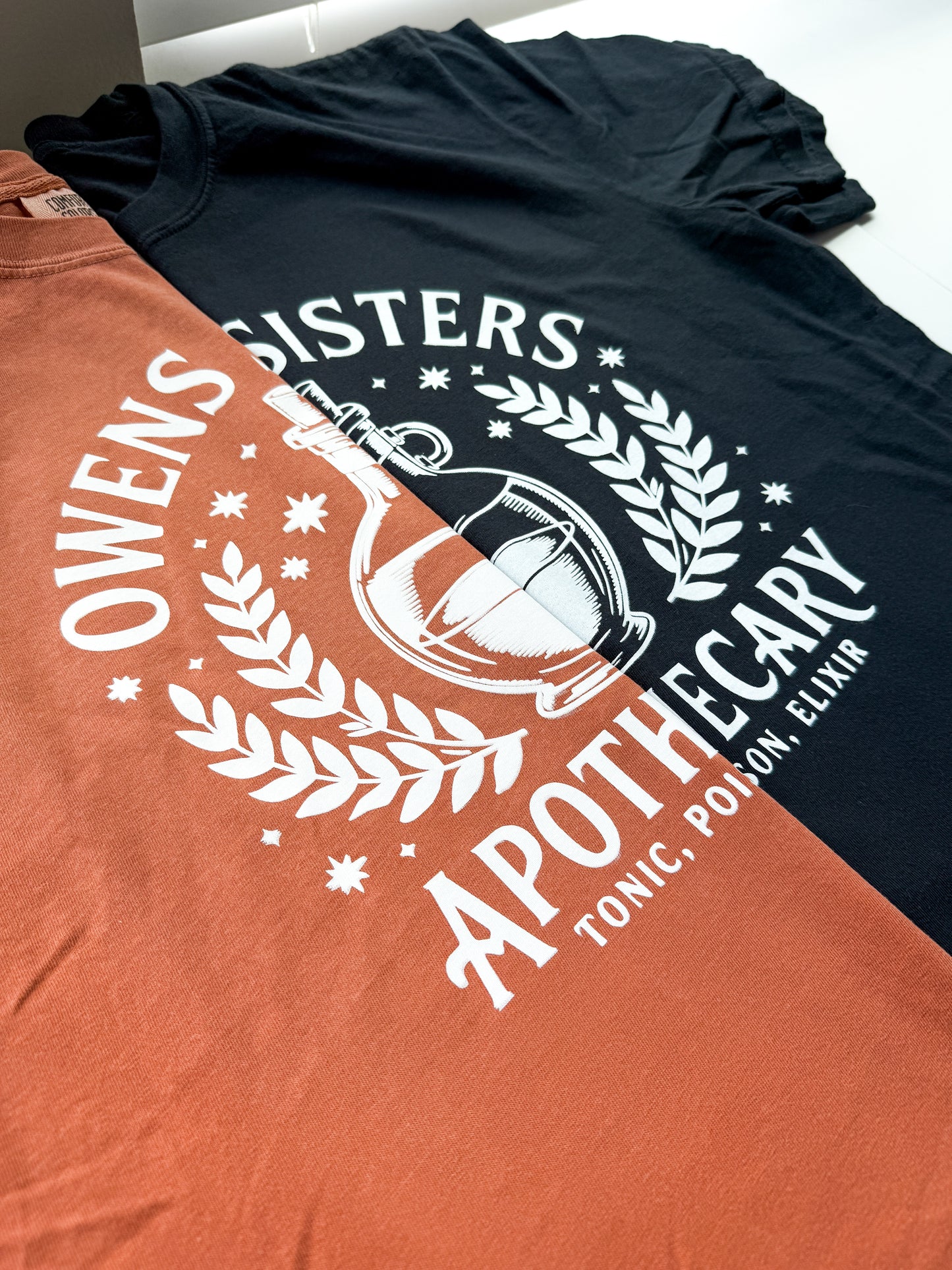 Owens Sisters Apothecary Practical Magic Inspired Comfort Color Shirt