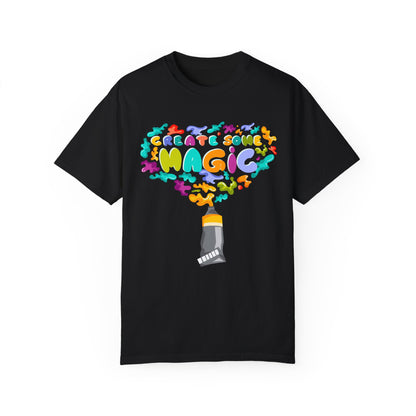 Create Some Magic Festival of the Arts Epcot Unisex Garment-Dyed T-shirt - The Bold Designer