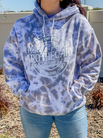 Hocus Pocus Tie Dye Sanderson Sisters Witch Hoodie 
