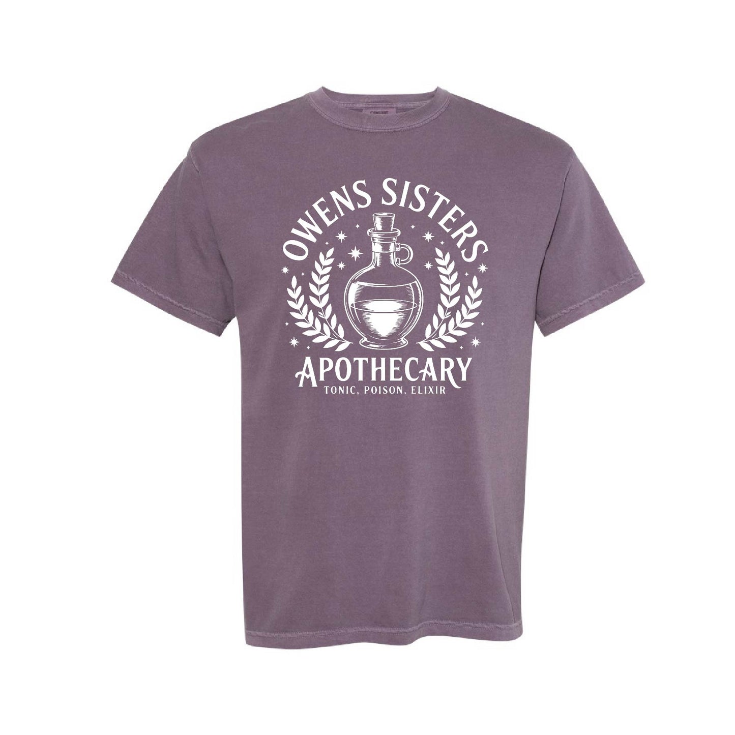 Owens Sisters Apothecary Practical Magic Inspired Comfort Color Shirt