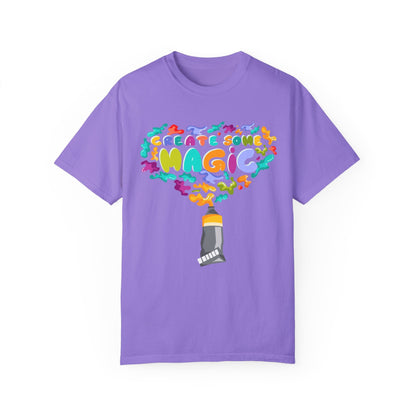 Create Some Magic Festival of the Arts Epcot Unisex Garment-Dyed T-shirt 
