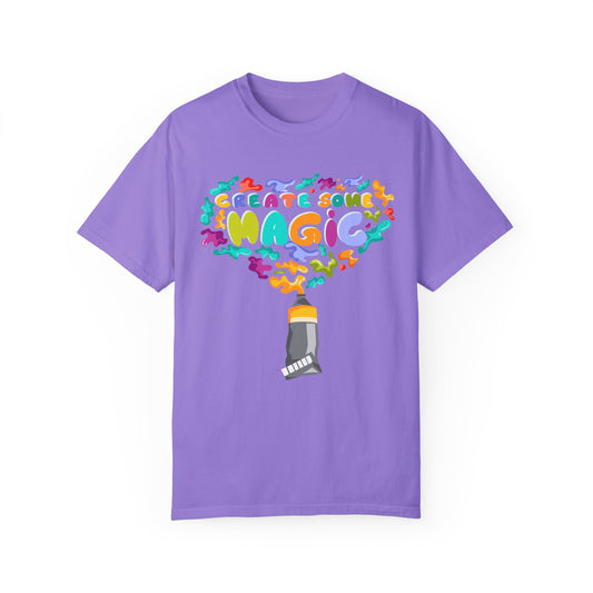 Create Some Magic Festival of the Arts Epcot Unisex Garment-Dyed T-shirt - The Bold Designer