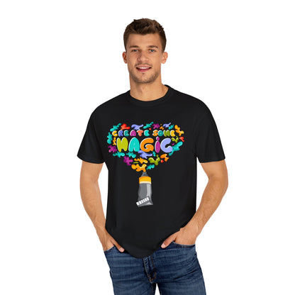 Create Some Magic Festival of the Arts Epcot Unisex Garment-Dyed T-shirt - The Bold Designer